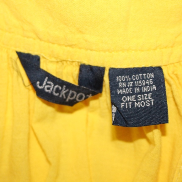 Jackpot, yellow one size sleeveless dress...... - Picture 8 of 8